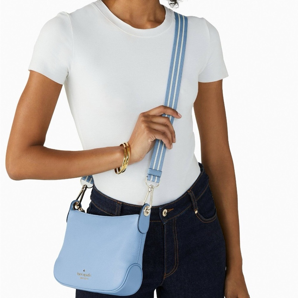 Kate Spade Dusty Blue Crossbody Bag - Picture 2 of 3